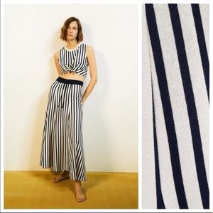 Zara Ribbed Striped Skirt